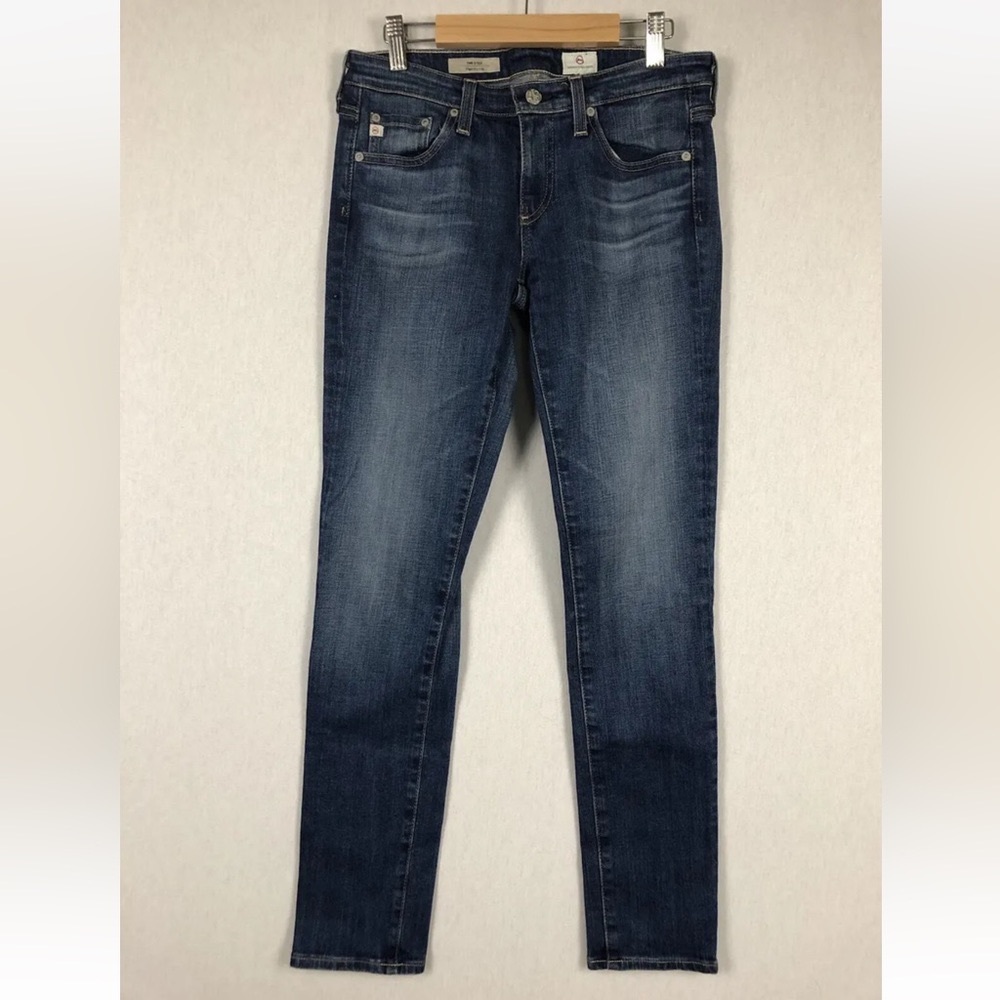 AG Adriano Goldschmied THE STILT Cigarette Leg Jeans Denim Skinny Leg Pants 27 R